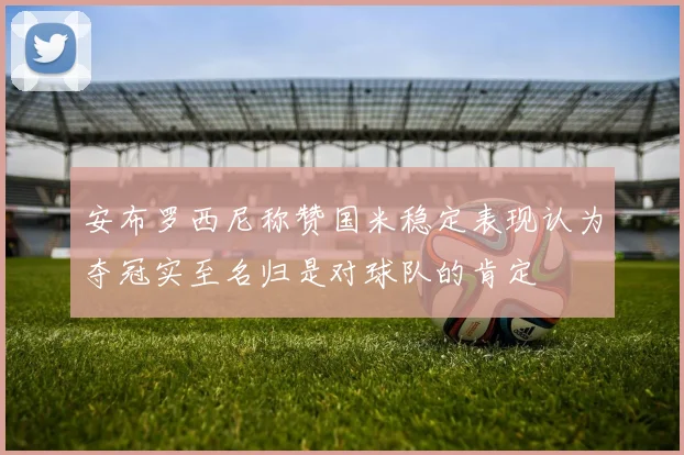安布罗西尼称赞国米稳定表现认为夺冠实至名归是对球队的肯定